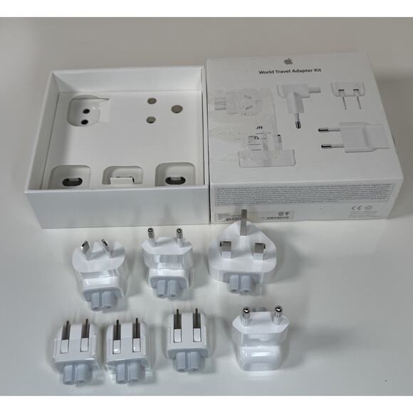 World Travel Adapter Kit, White, OS, 81-20 - Picture 5 of 8